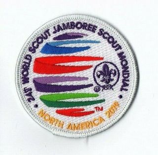 24th World Scout Jamboree 2019 Ist Staff Patch Summit Uniform Badge Bsa Usa Wsj