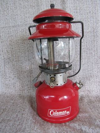 Vintage Coleman Model 200 Lantern Dated 2 - 69 Made In Canada - Vgc