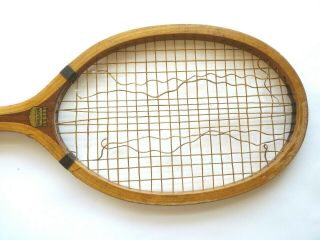 Early Antique Wood Tennis Racquet 2 All I Combine