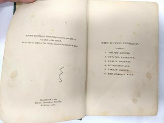 Rare Antique Post Civil War,  African American Slave Fiction 1869: PLANTATION JIM 8