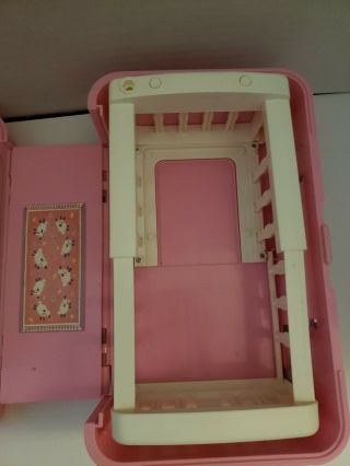 Vintage CABBAGE PATCH KIDS 1995 Mattel Travel Nursery DOLL w/CASE Travel Box 2