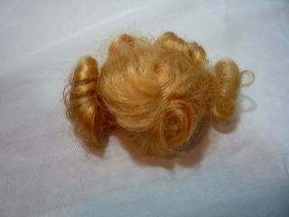 Vintage Vogue Strung Ginny Doll Wig Flip Style With Bangs - Ginny 1950s