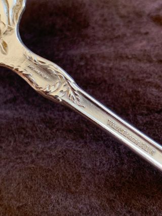 Wm.  A.  Rogers A1 Silverplate Berry Spoon - Roses Roses