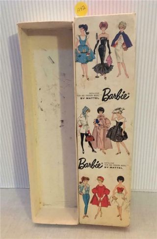 Mattel Vintage 1962 Barbie Blonde Ponytail Box - A42