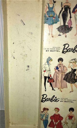 MATTEL VINTAGE 1962 BARBIE BLONDE PONYTAIL BOX - A42 3