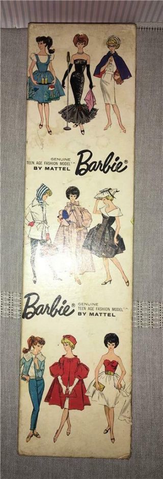 MATTEL VINTAGE 1962 BARBIE BLONDE PONYTAIL BOX - A42 6