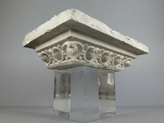 Antique Plaster Ornamental Moulding Corbel Mould Architectural Salvage 4