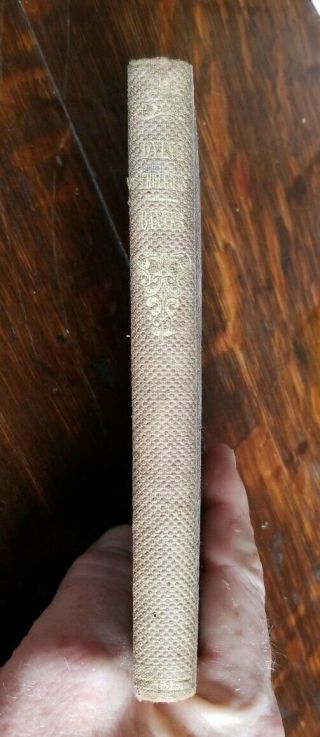 The Dying Thoughts 1865 Baxter Antique Book American Tract Society Civil War Era