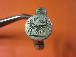 Legionary Ancient Silver Roman Ring (centaur)