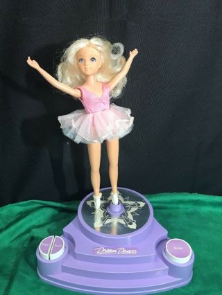 Vintage 1984 Tomy Dream Dancer Doll With Stage