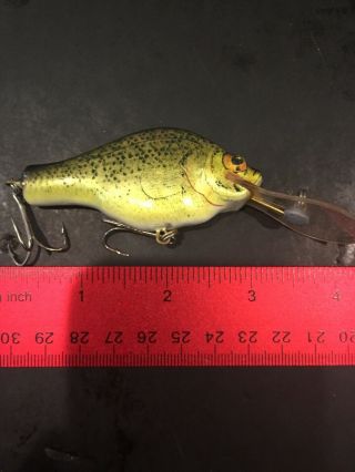Bagley’s Small Fry Crappie On Chart All Brass Deep