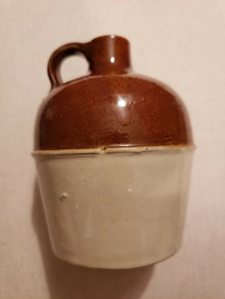 Antique Red Wing Stoneware Mini Fancy Jug Bottom Marked
