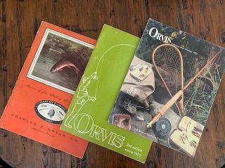 3 Orvis Catalogs - Rare And In