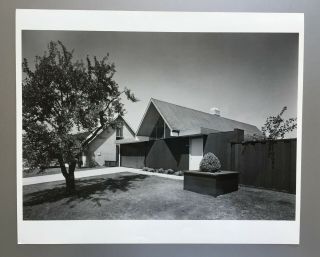 C.  1960 Signed Roger Sturtevant,  Photo,  California Mid - Century Modern,  Eichler