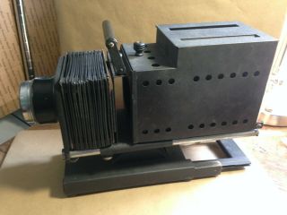 Antique Lantern Slide Projector Spencer Lens Co.  Delineascope c 1920 5