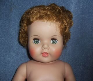 Sweet Vintage American Character Baby Doll Color 21 " Flirty Eye Toodles