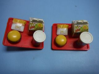 Barbie Mcdonalds Replacement Food Trays