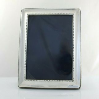 Solid Sterling Silver Photo Picture Frame 6 " By 4½ " Hallmarked 1994 Carrs
