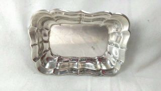 Antique Sterling Silver 925 By REED & BARTON Scalloped - Ash Tray - Trinket Dish 2