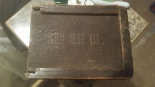 Antique Gold Testing Kit