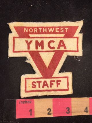Vintage 1950s (staff Version) Northwest Ymca Patch 80m7