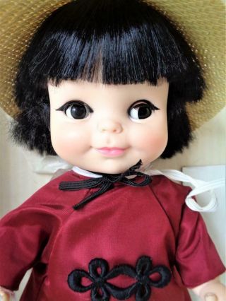 Vintage 1983 Effanbee 6207 Fortune Cookie Chinese Boy Doll 10 " Vinyl