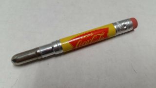 Antique Coke Bullet - Type Pencil Fishtail Emblem Nos 1950’s