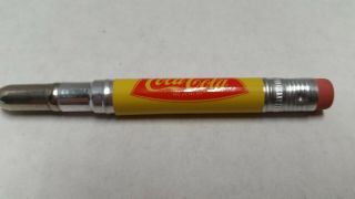 Antique Coke Bullet - Type Pencil Fishtail Emblem NOS 1950’s 3