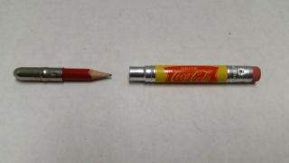 Antique Coke Bullet - Type Pencil Fishtail Emblem NOS 1950’s 5