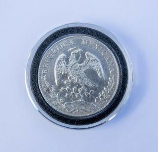 Mexico 1896 Am Silver 8 Reales Eight Real Large Antique Mexican Currency Coin