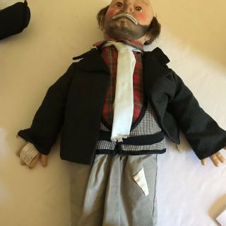TWO VINTAGE1950s EMMETT KELLY WILLIE THE CLOWN/WEARY WILLIE COLLECTIBLES,  20 