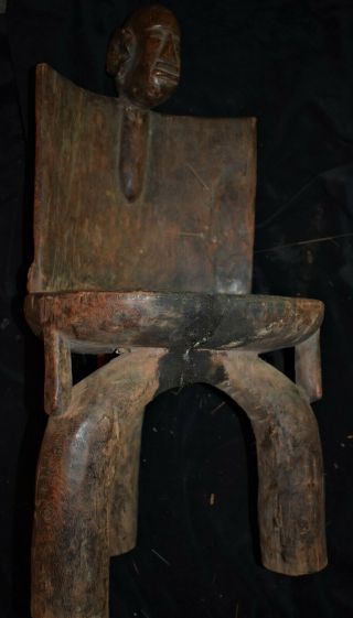 Orig $299 Tanzania Ritual Chair,  Early 1900s 26 " Prov