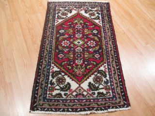 2x4 Rectangle Persian Liliyan Vegetable Dye Handmade - Knotted Wool Rug 583133