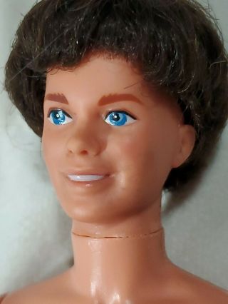 Vintage Scott Skippers Boyfriend Ken Barbie Doll Rooted Hair For Ooak Or Play