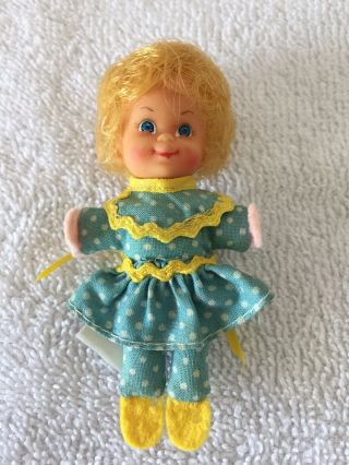 Mattel 1967 Vintage Mrs.  Beasley 3 " Doll Family Affair No Glasses