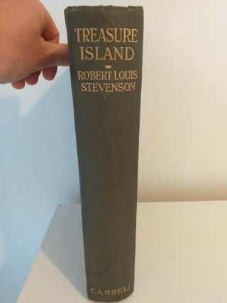 Antique Treasure Island Book By Robert Louis Stevenson Publsished Cassel. 2