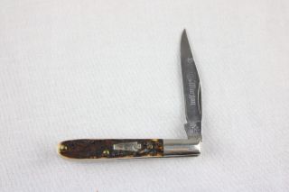 Schatt & Morgan Gentleman Series Mini Barlow 1 Blade - Stag - 1