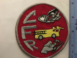 Norfolk International Airport Crash Fire Rescue Virginia (1st Patch Vintage)