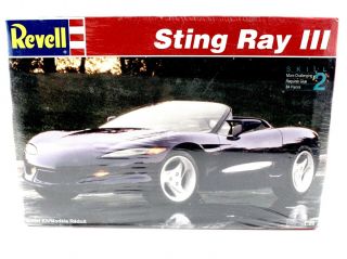 Chevy Corvette Sting Ray Iii Revell 1:25 Complete Nos Model Kit 7346