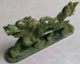 100 Exquisite Natural Jade Statues Of Hand - Carved Statues Of Dragons Rt