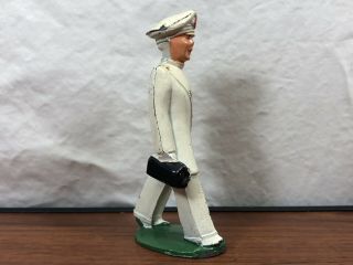 Antique Vintage Die - Cast Metal Army Officer Doctor Old Lead Soldier Toy Army Man 5
