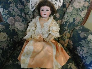 Antique C.  M.  Bergmann Waltershausen 1916 6 1/2 Bisque Doll