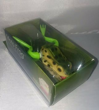 Vintage Contemporary Moto Frog Lure In Spotted Color Nib Live Action