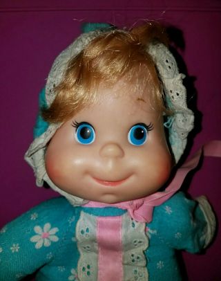Vintage Mattel Talking Baby Beans Doll.  1970 