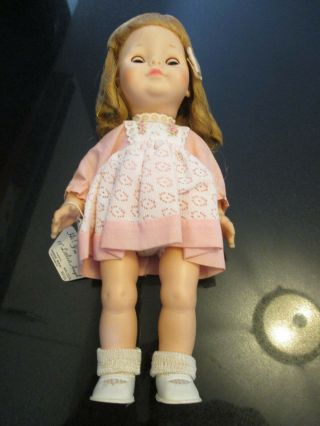 Vintage Vogue Doll 11 " Littlest Angel With Hang Tag And Tagged Dress