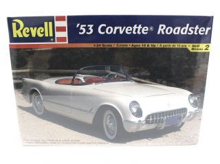 1953 Chevy Corvette Roadster Revell 1:24 Model Kit 85 - 2164