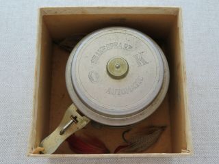 Vintage Shakespeare O.  K.  Automatic Trout Reel Fly Rod Model H.  G.