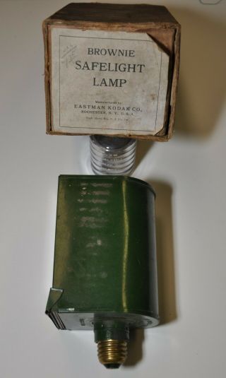 Antique Kodak Brownie Darkroom Safelight