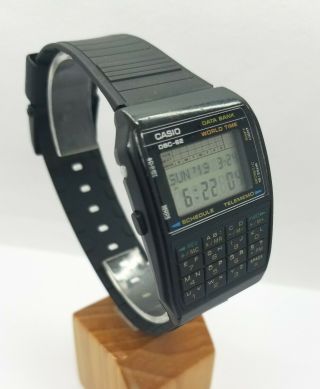 CASiO DBC - 62 Data bank World time digital multifunctional wristwatch 4