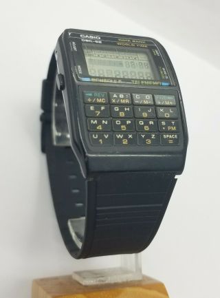 CASiO DBC - 62 Data bank World time digital multifunctional wristwatch 6
